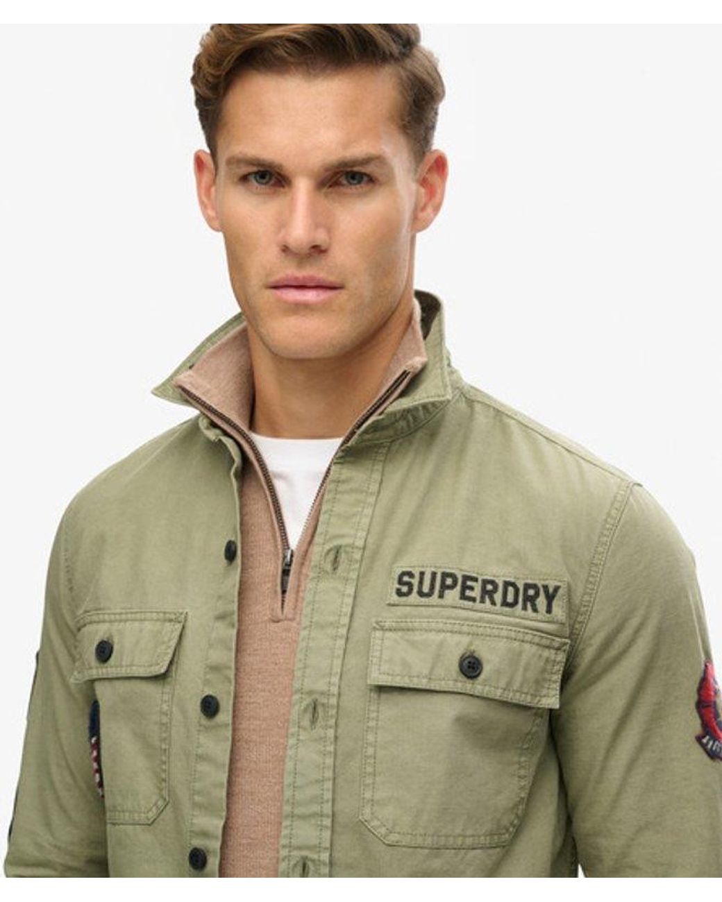 Superdry Green Delta Shirt for men