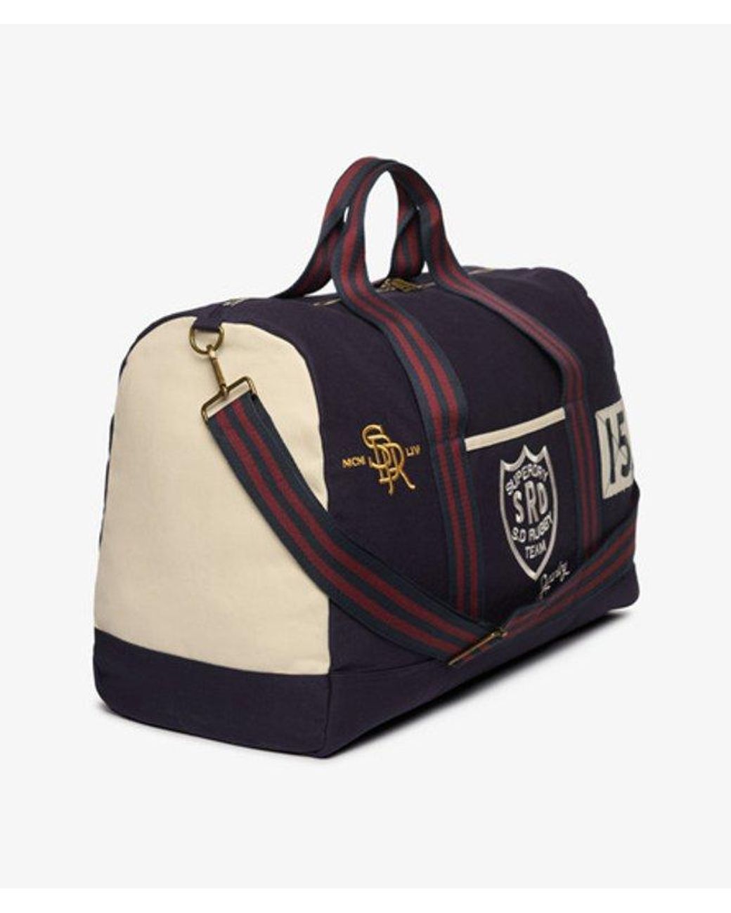 Superdry Blue & Co Vintage Patch Weekender Bag