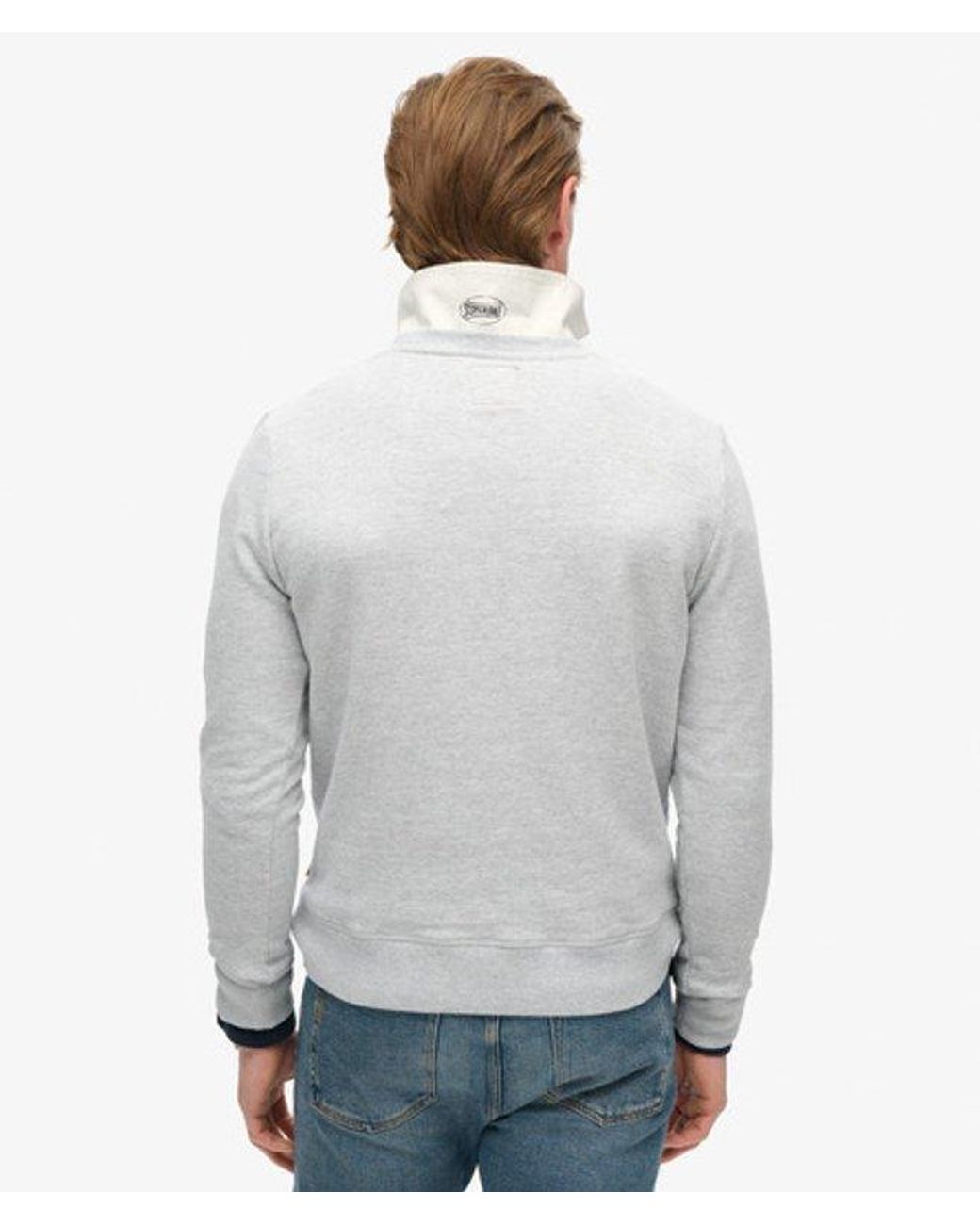 Superdry Gray & Co Outdoors Graphic Crew Sweatshirt for men