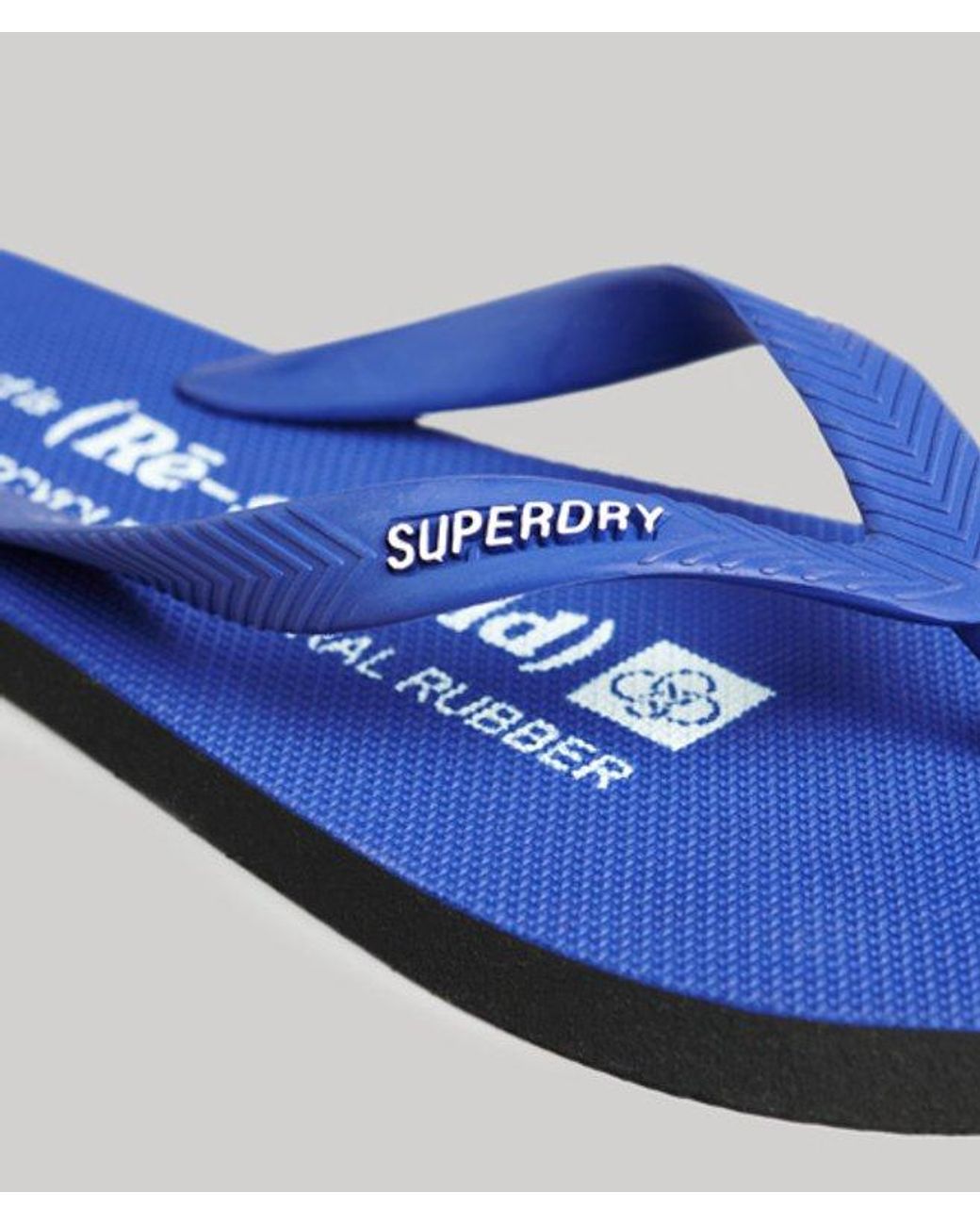 Tongs studios Superdry pour homme en coloris Blue