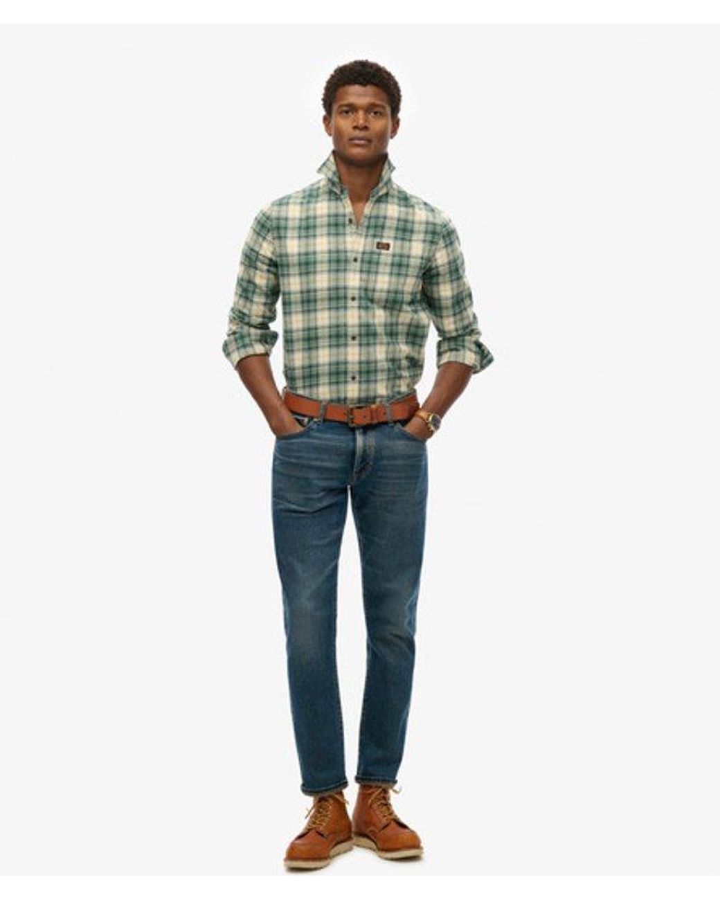 Superdry Green & Co Vintage Lumberjack Shirt for men