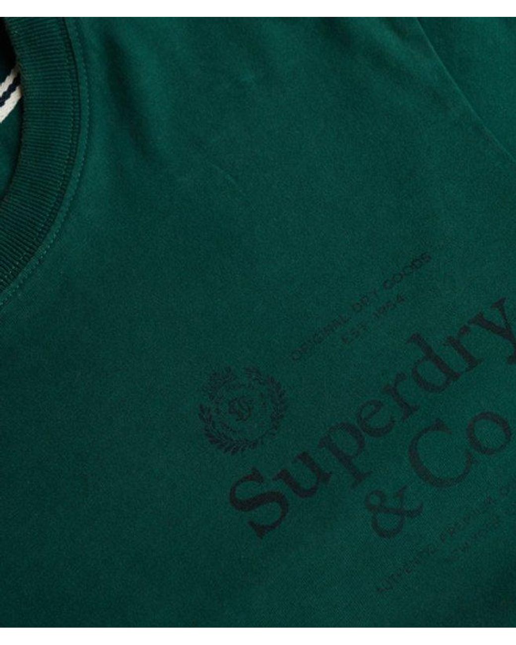 Superdry Green & Co 1954 Company Relaxed T-shirt for men