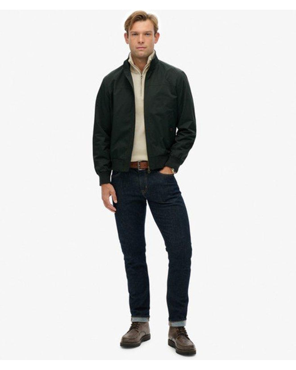 Superdry Modern Sportjack in het Black voor heren