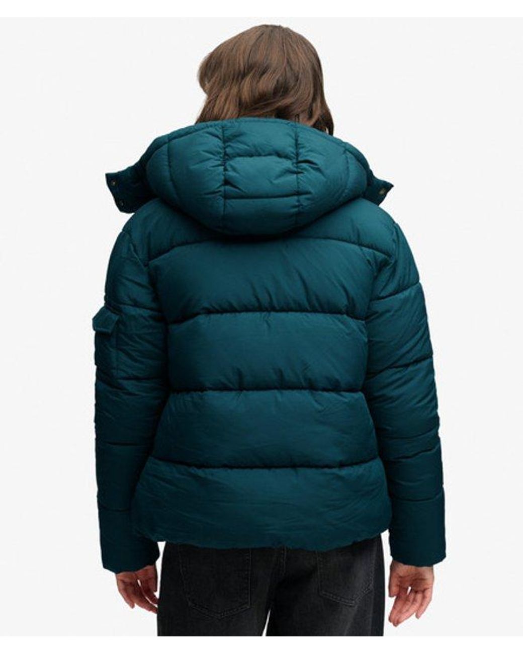 Superdry Premium Ripstop Pufferjas in het Blue