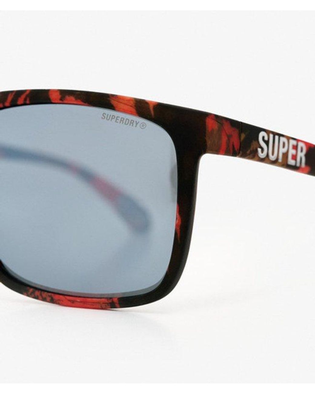 Superdry Blue & Co Square Sports Sunglasses for men