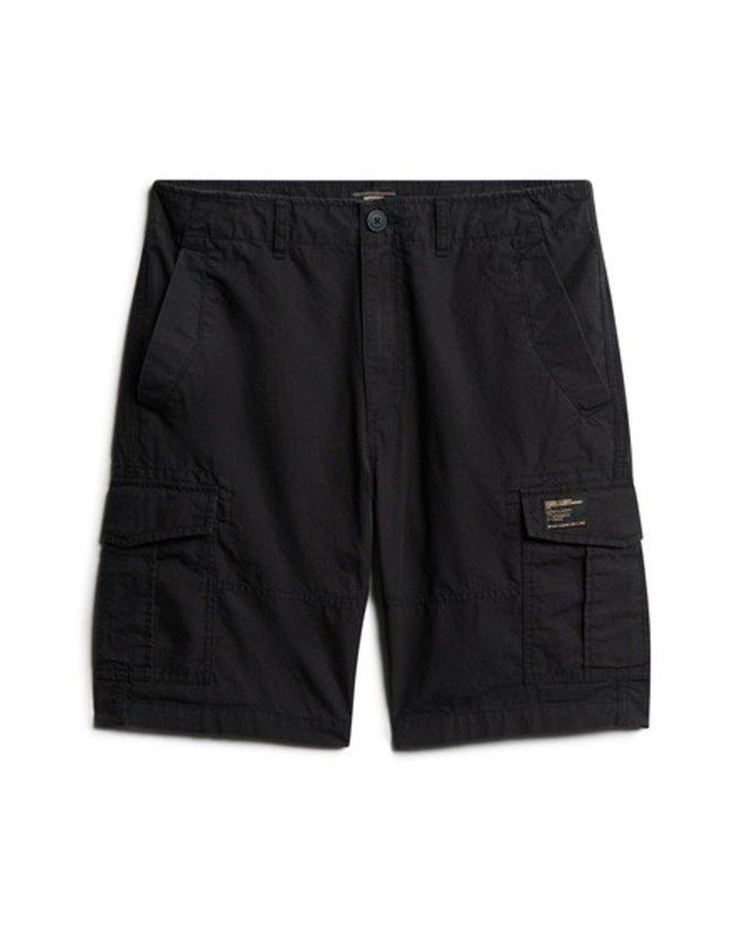 Superdry & Co Parachute Cargoshort in het White voor heren