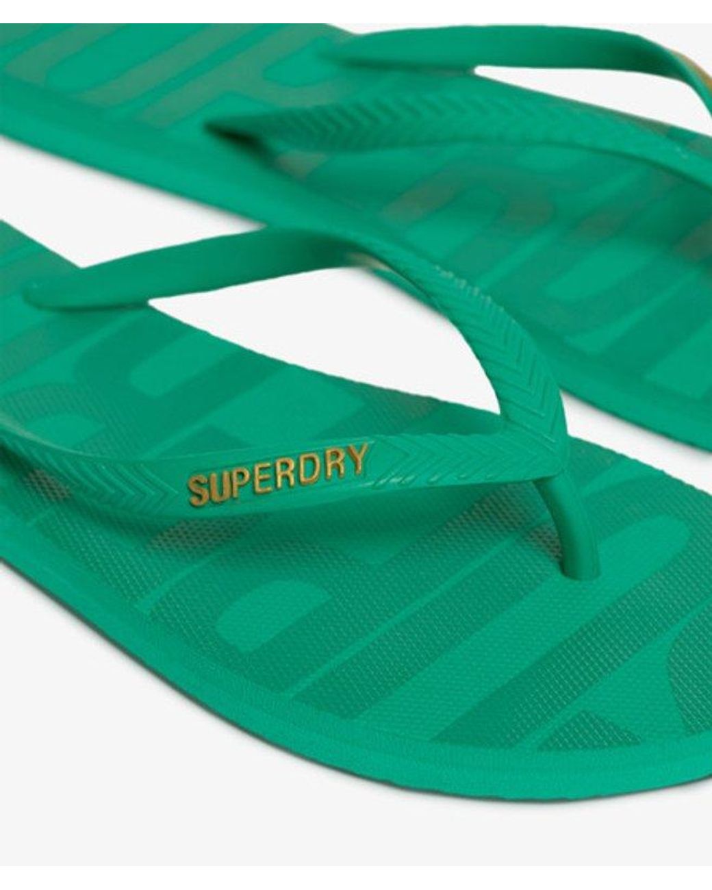 Superdry Green & Co Essential Flip Flops