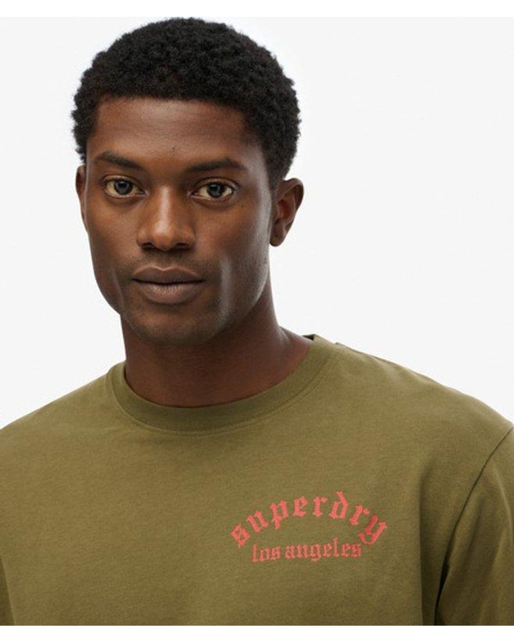 Superdry Green & Co Tattoo Loose T-shirt for men