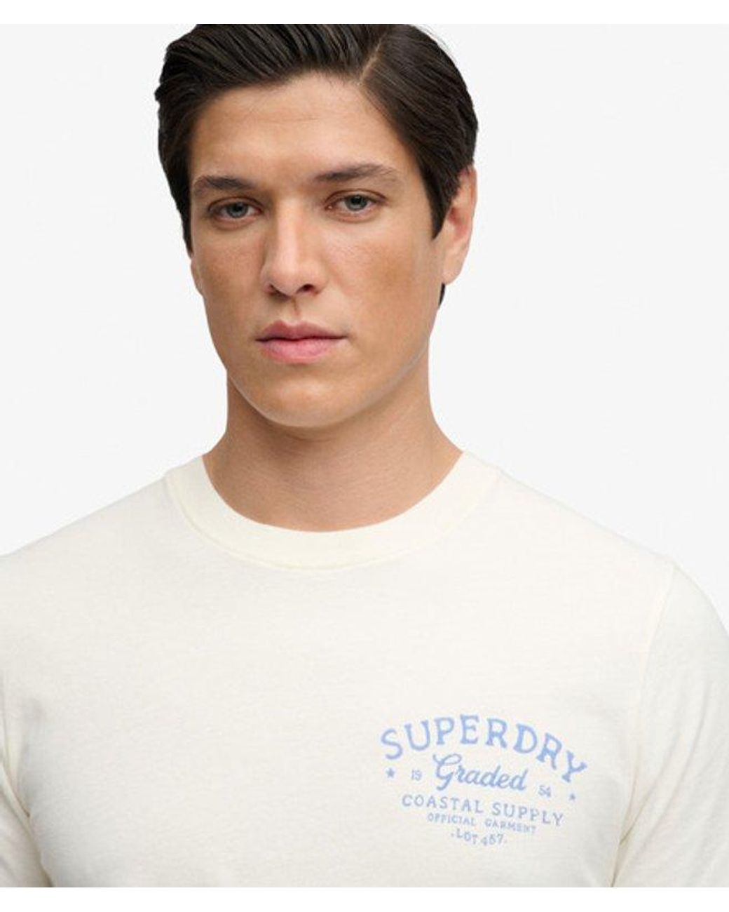 Superdry White & Co Lo-fi Dockside T-shirt for men