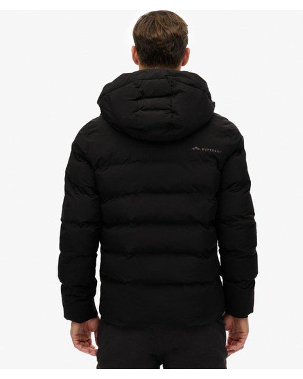 Superdry Black & Co Ski Sports Padded Jacket for men