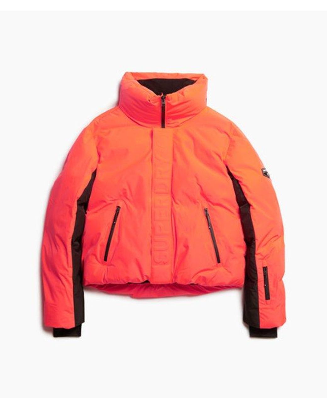 Superdry Red & Co Ski Slalom Puffer Jacket