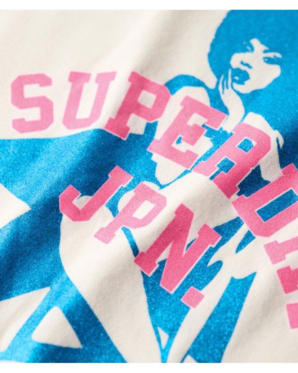Superdry White & Co Pop Archive Super Fitted T-shirt