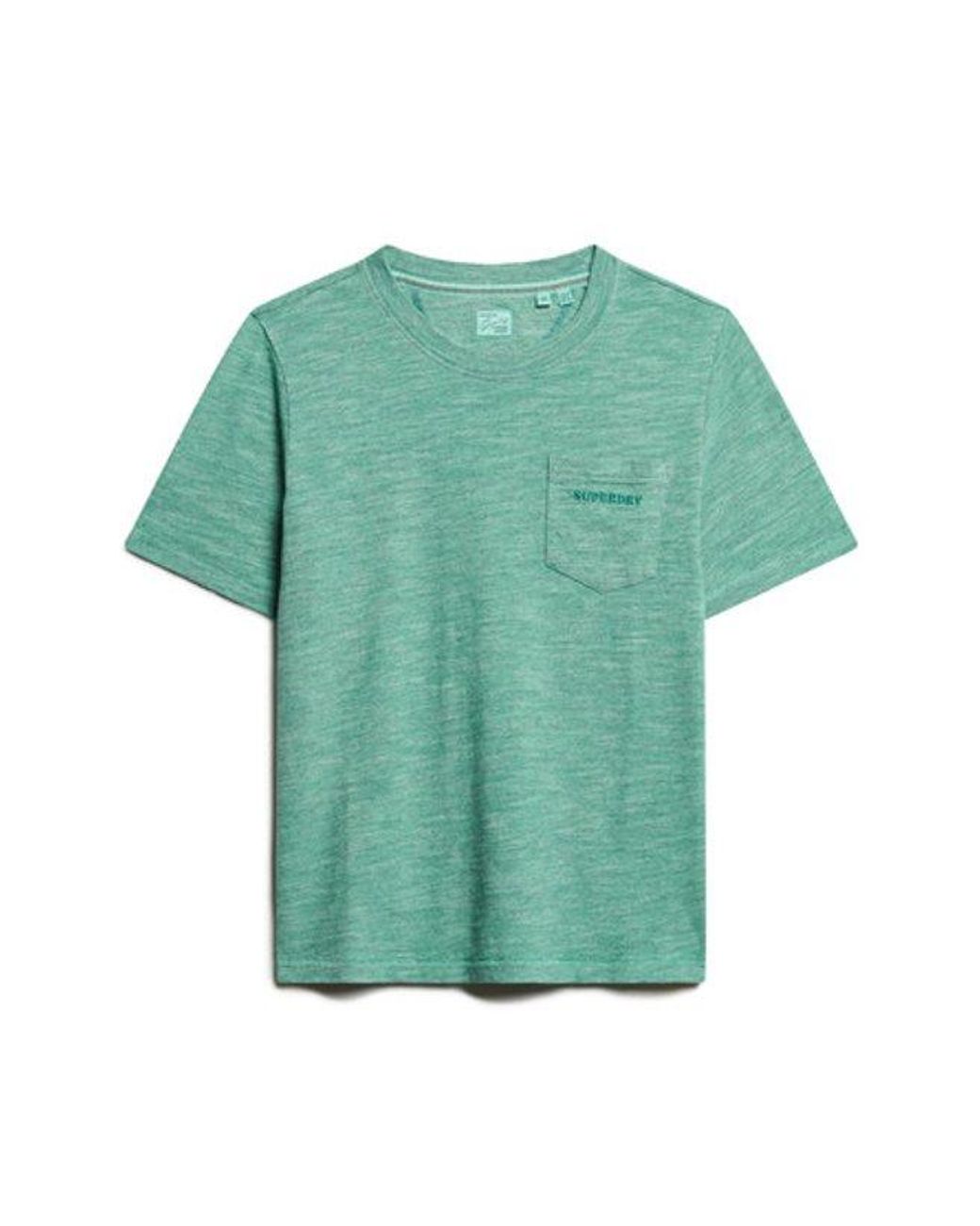 Superdry Green & Co Essential Logo Overdyed T-shirt