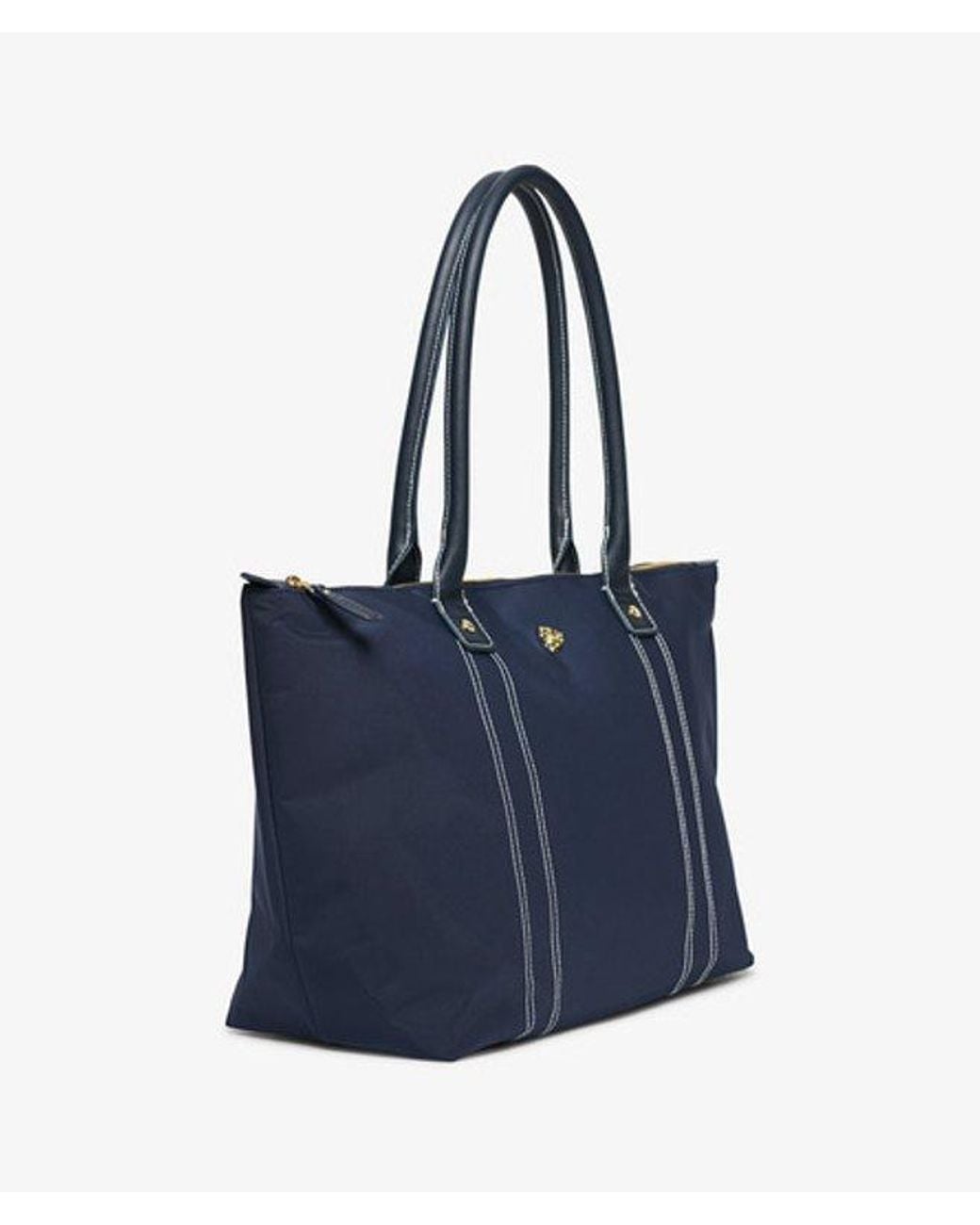 Superdry Blue Sd & Co Nylon Tote Bag