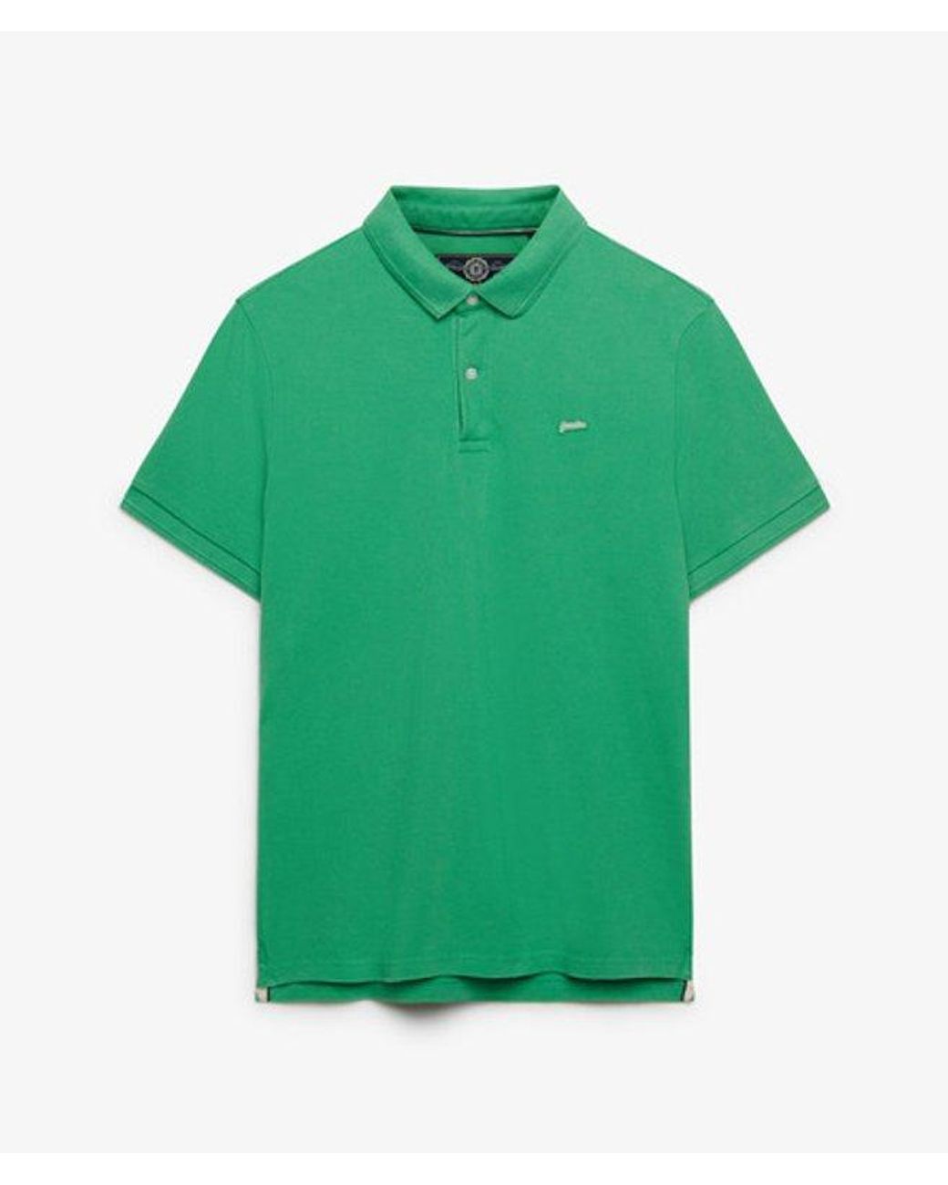 Superdry Green & Co Classic Pique Polo Shirt for men