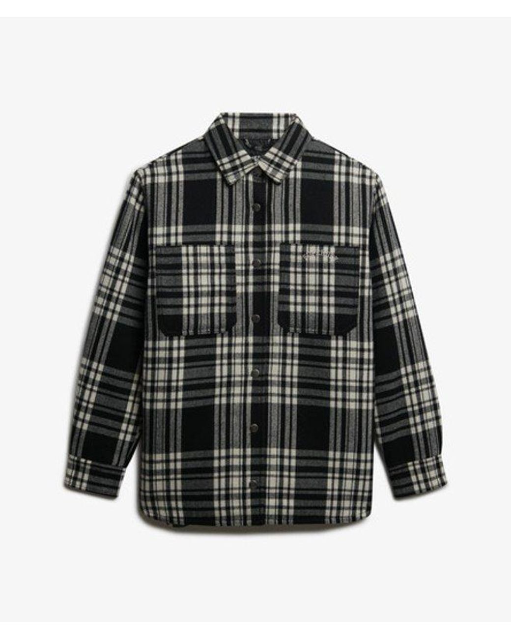 Superdry Gray & Co Check Lined Shirt