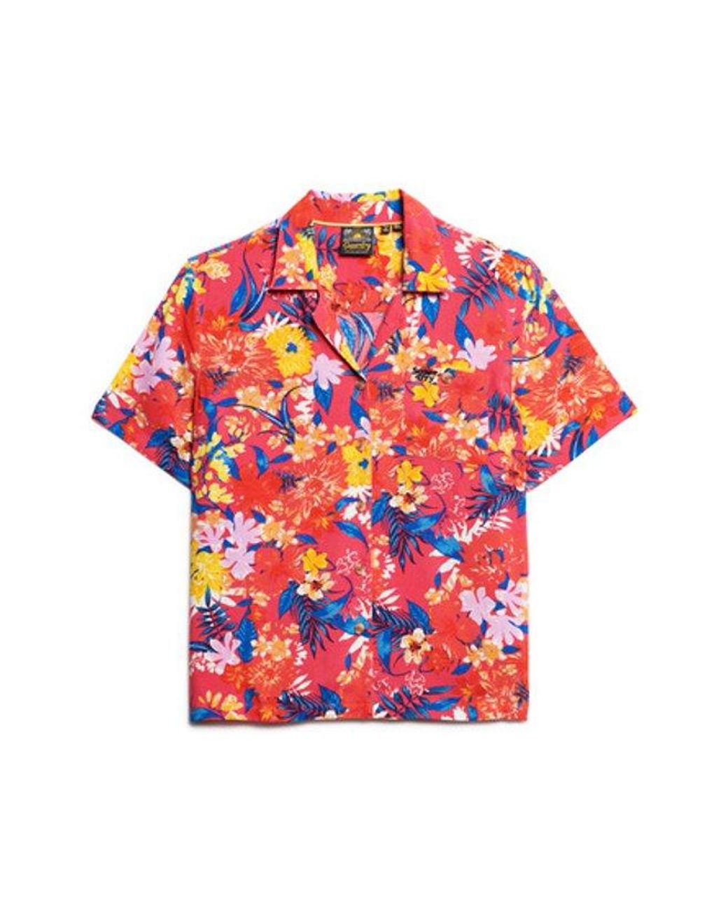 Superdry Red & Co Beach Resort Shirt