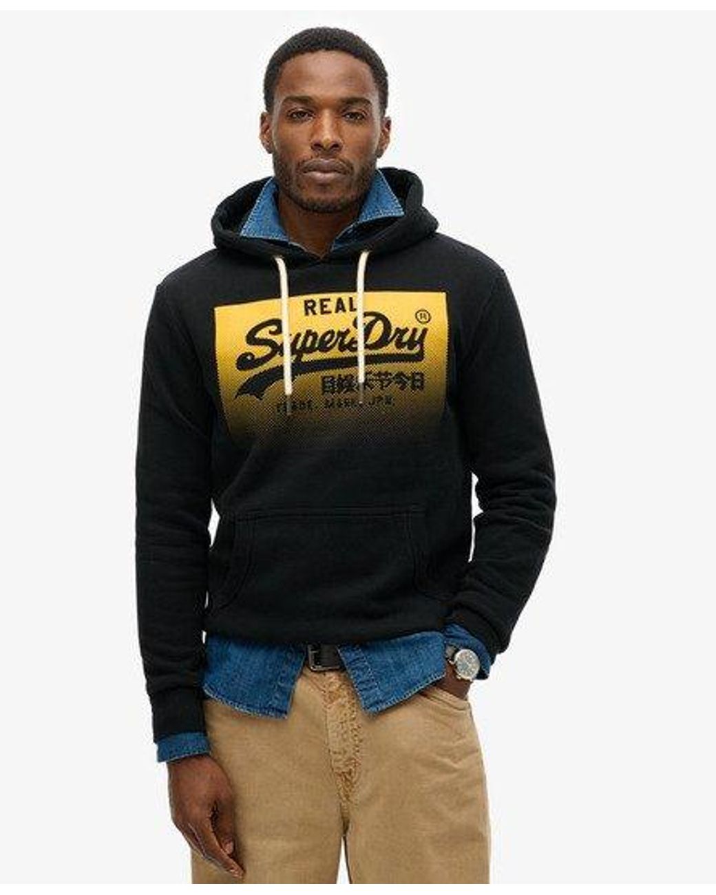 Real superdry hoodie clearance