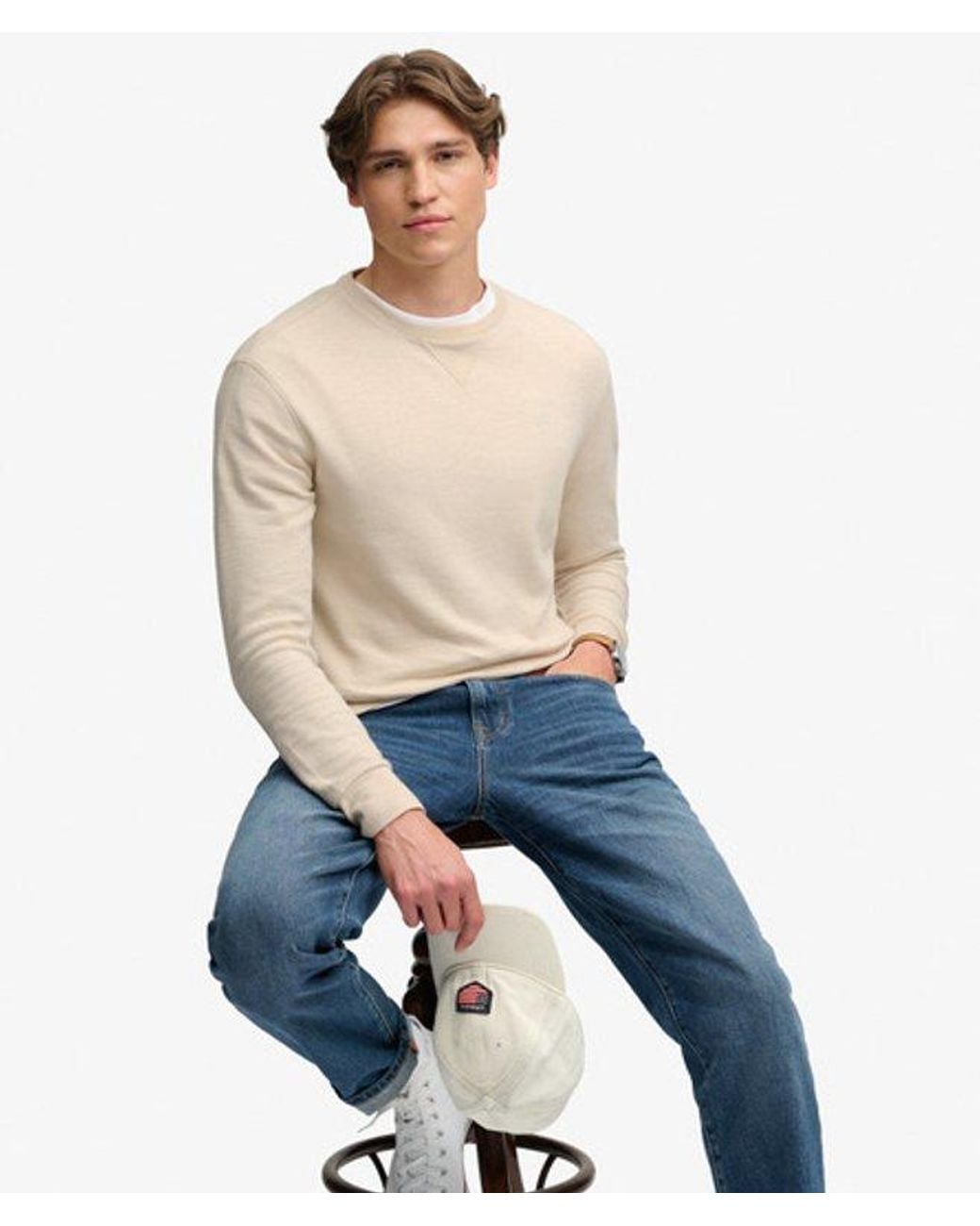Superdry Natural & Co Classic Slub Waffle Top for men