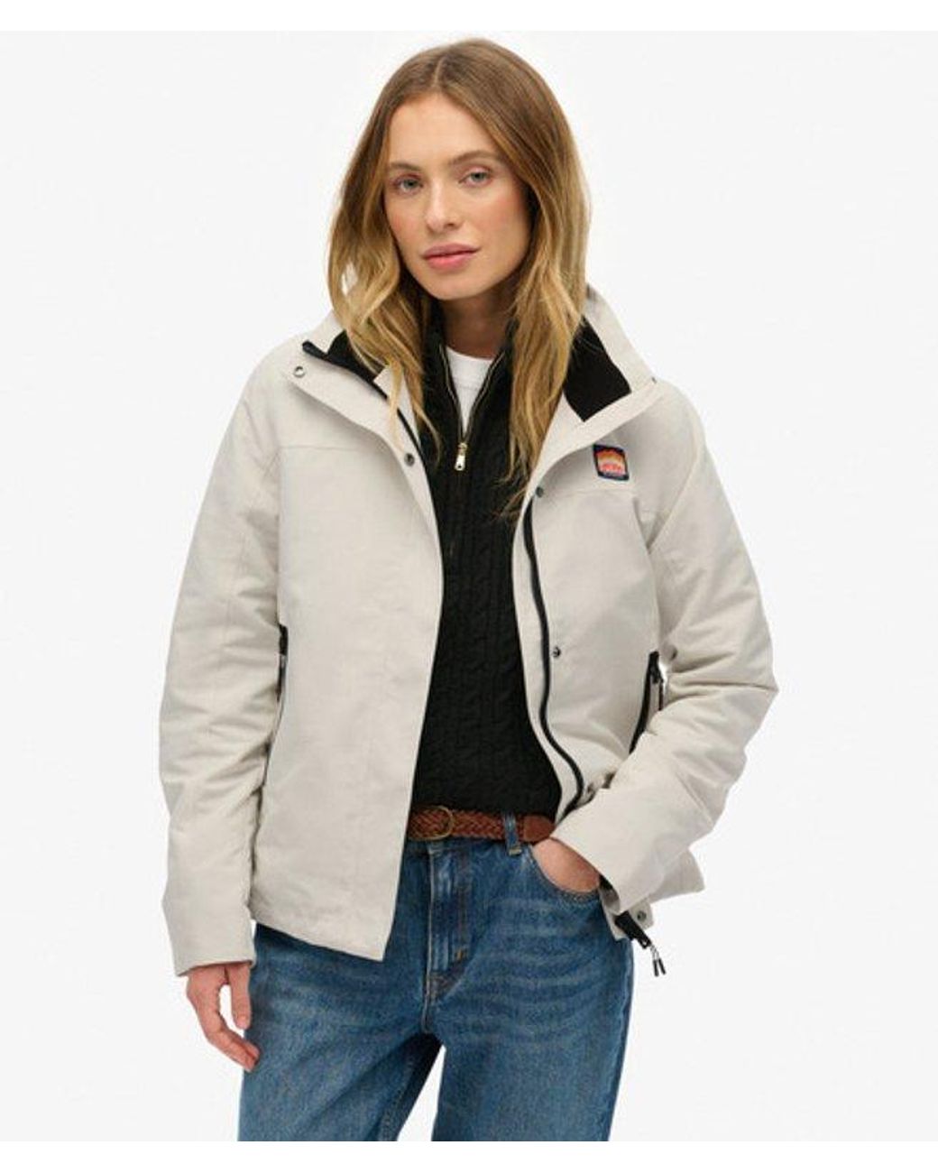 Superdry Natural & Co Non Hooded Shell Jacket