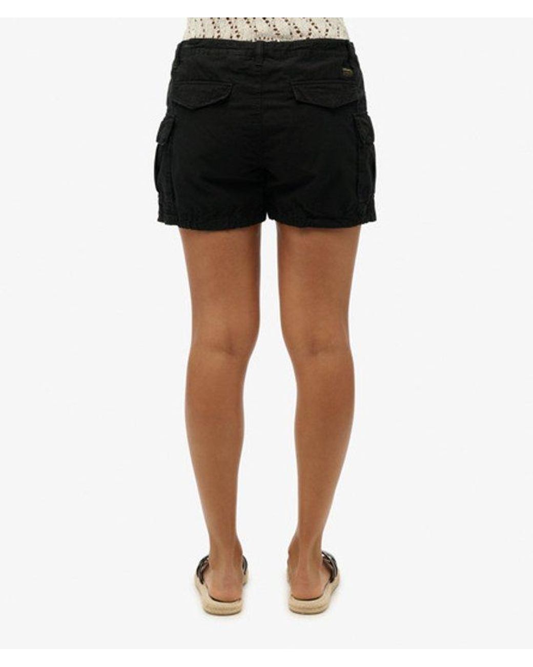 Superdry Black & Co Cargo Shorts