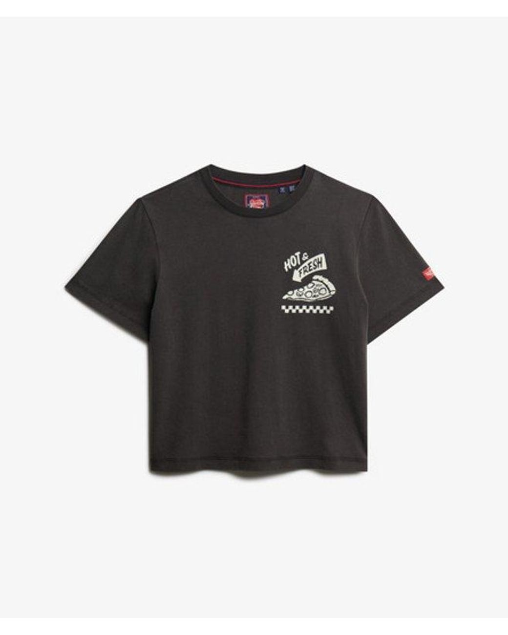 Superdry Black & Co Roadside Trade Relaxed T-shirt
