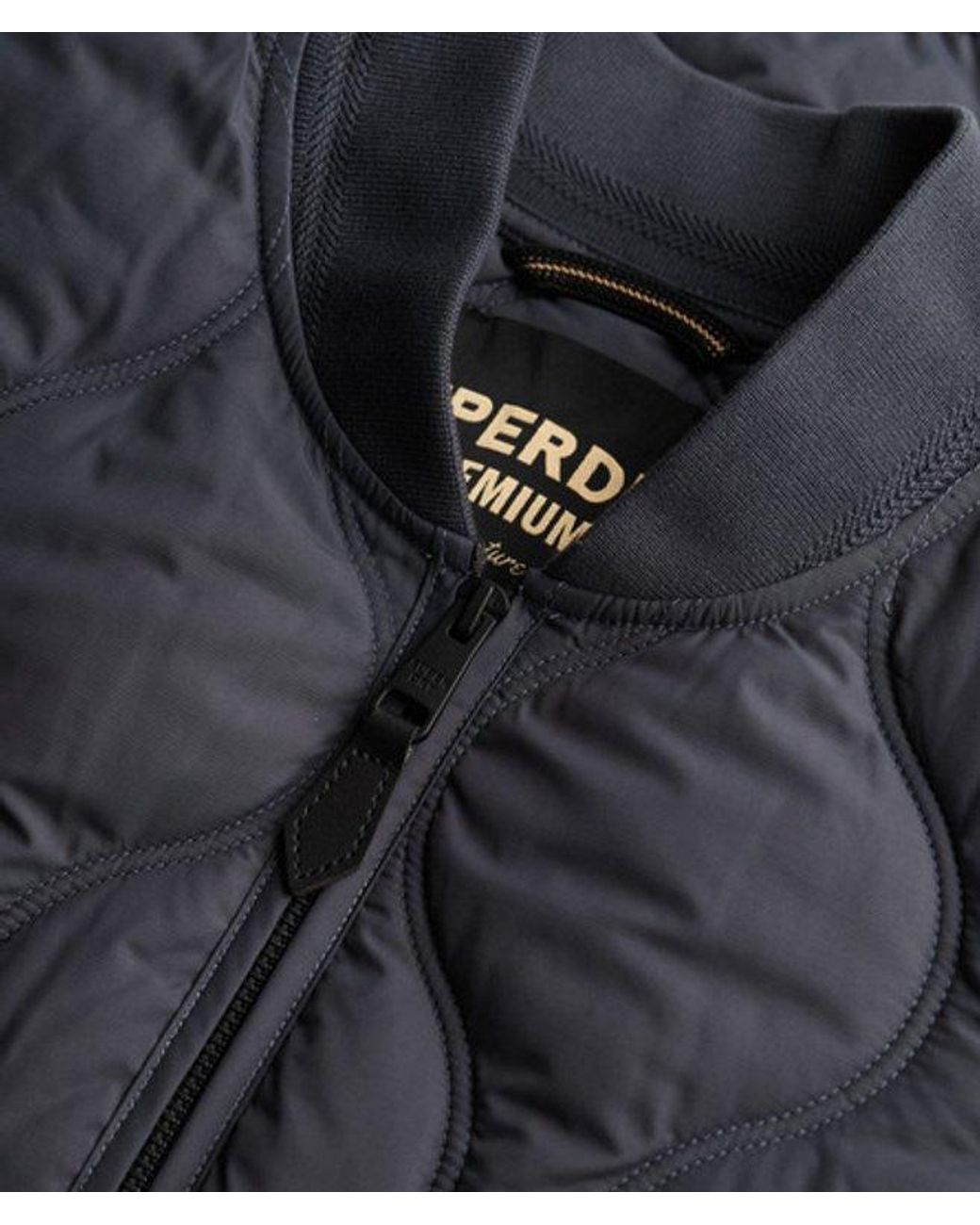 Superdry Gray & Co Short Quilted Liner Jacket