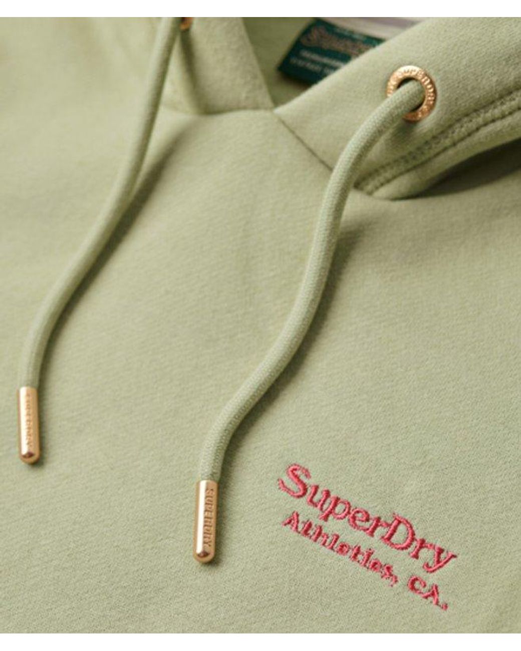 Superdry Green Essential Logo Hoodie