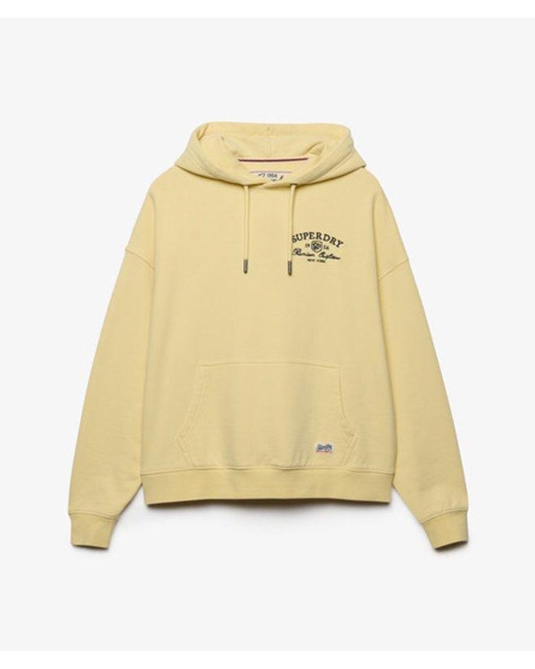 Superdry Natural Luxe Casual Embroidered Relaxed Hoodie
