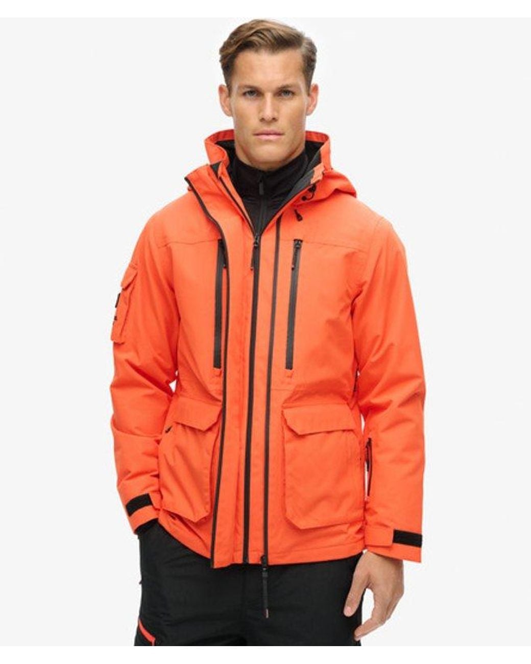 Superdry Orange & Co Ski Ultimate Rescue Jacket for men