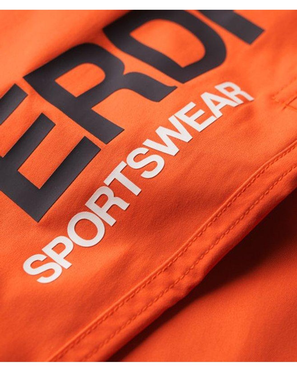 Superdry Red & Co Sportswear Recycled Board Shorts for men