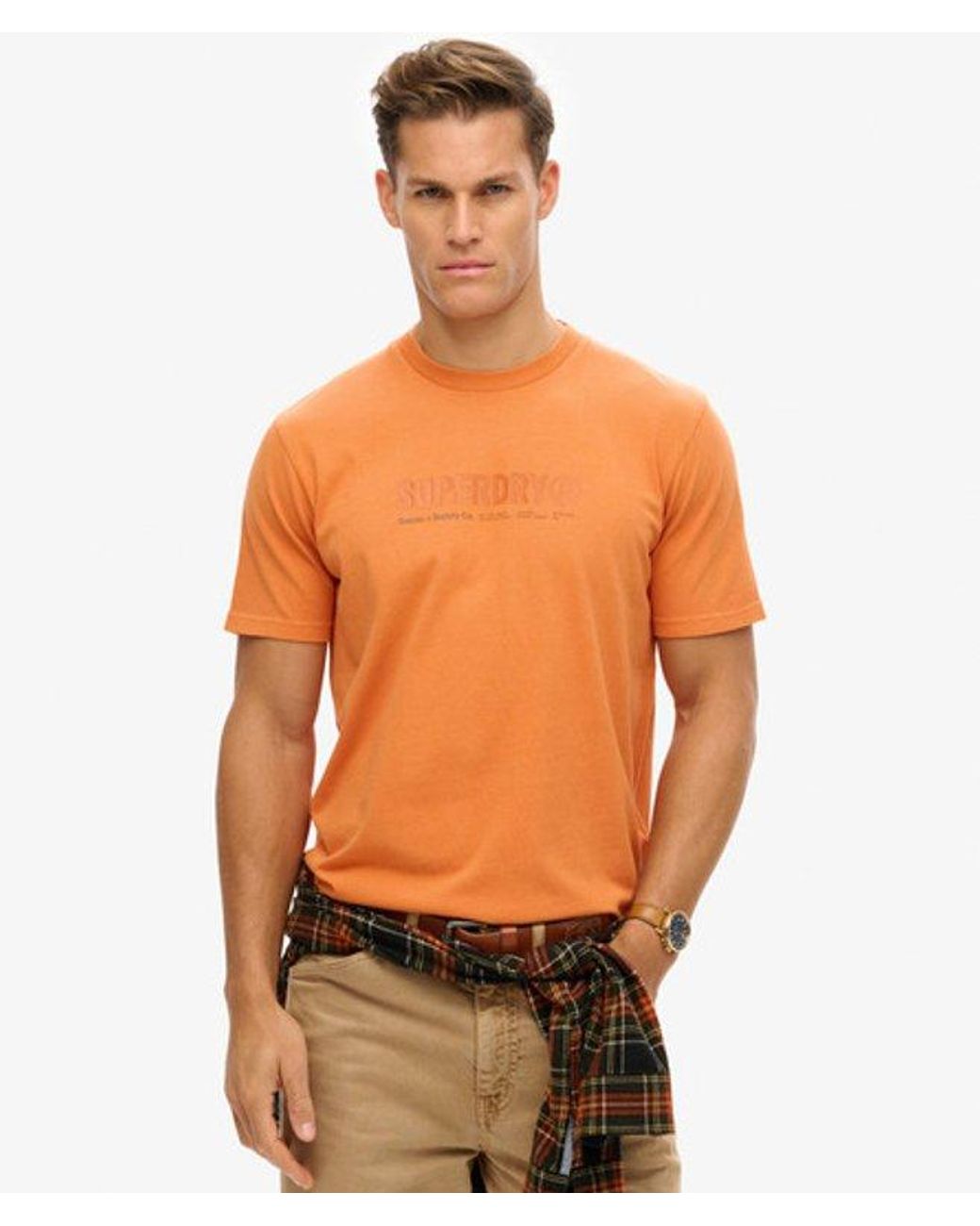 Superdry Orange & Co Utility Sport Graphic T-shirt for men