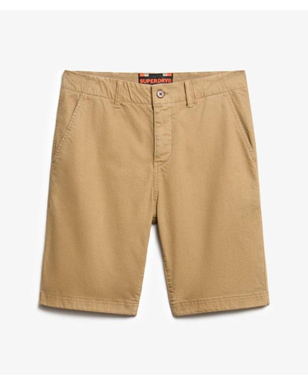 Superdry Blue Vintage International Chino Shorts for men