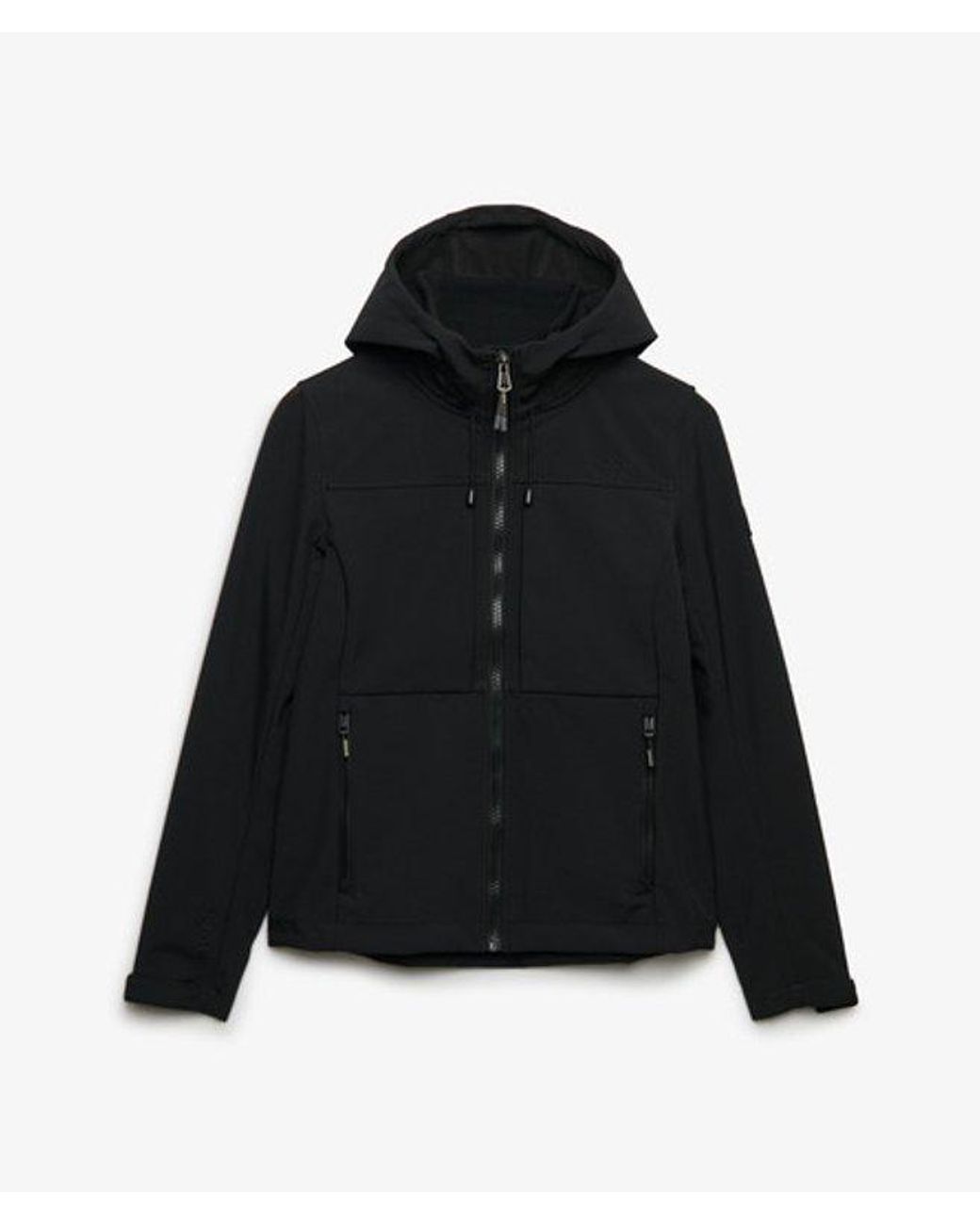 Superdry Black Hooded Classic Trekker Jacket