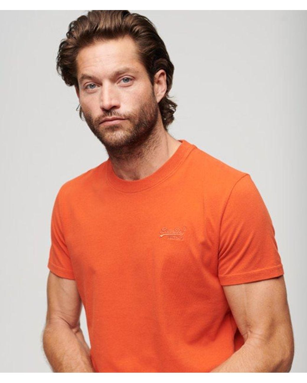 Superdry & Co Vintage Logo Embroidered T-shirt for men