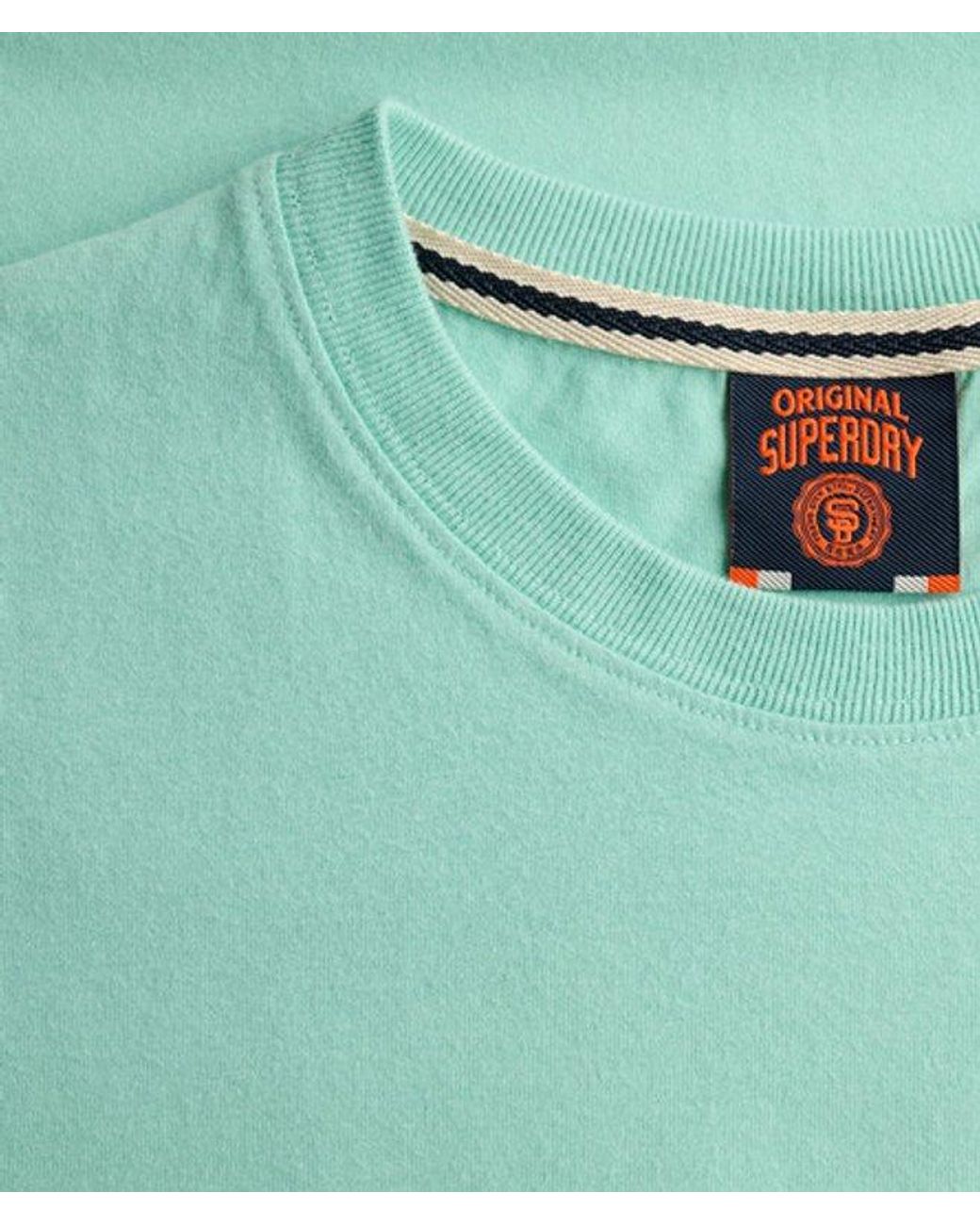Superdry Green & Co Organic Cotton Essential Logo T-shirt for men