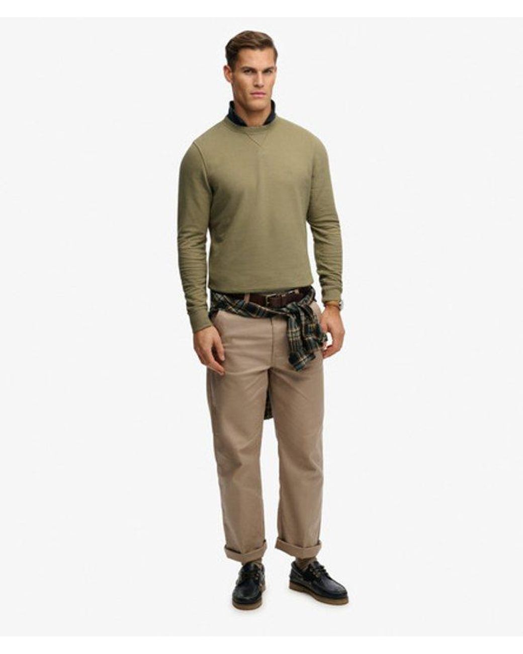 Superdry Green & Co Classic Essential Sweatshirt for men