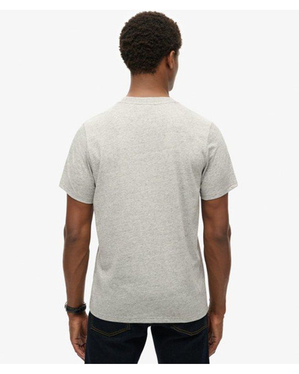 Superdry Gray & Co Machined Goods Workwear T-shirt for men