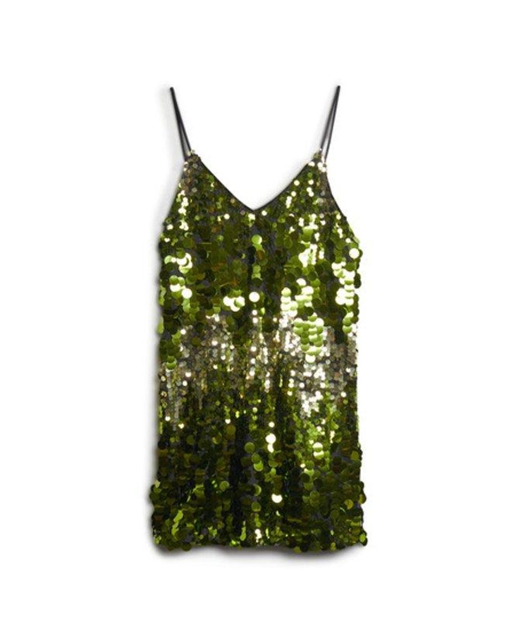 Superdry Green & Co Slim Fit Disco Sequin Mini Dress