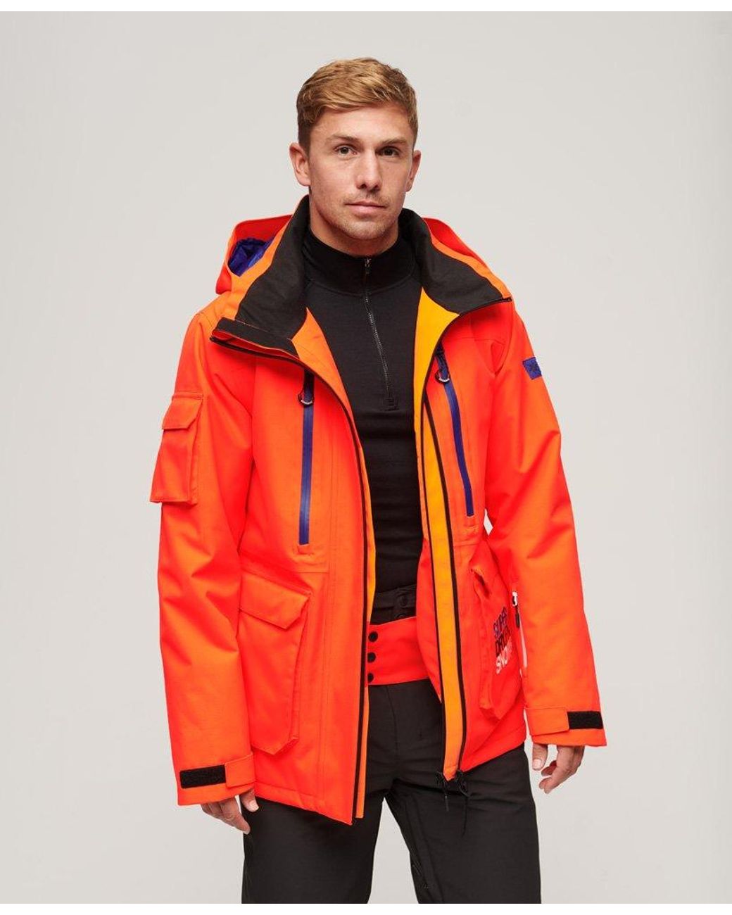Superdry Ultimate Rescue Ski-jas in het Rood voor heren | Lyst NL