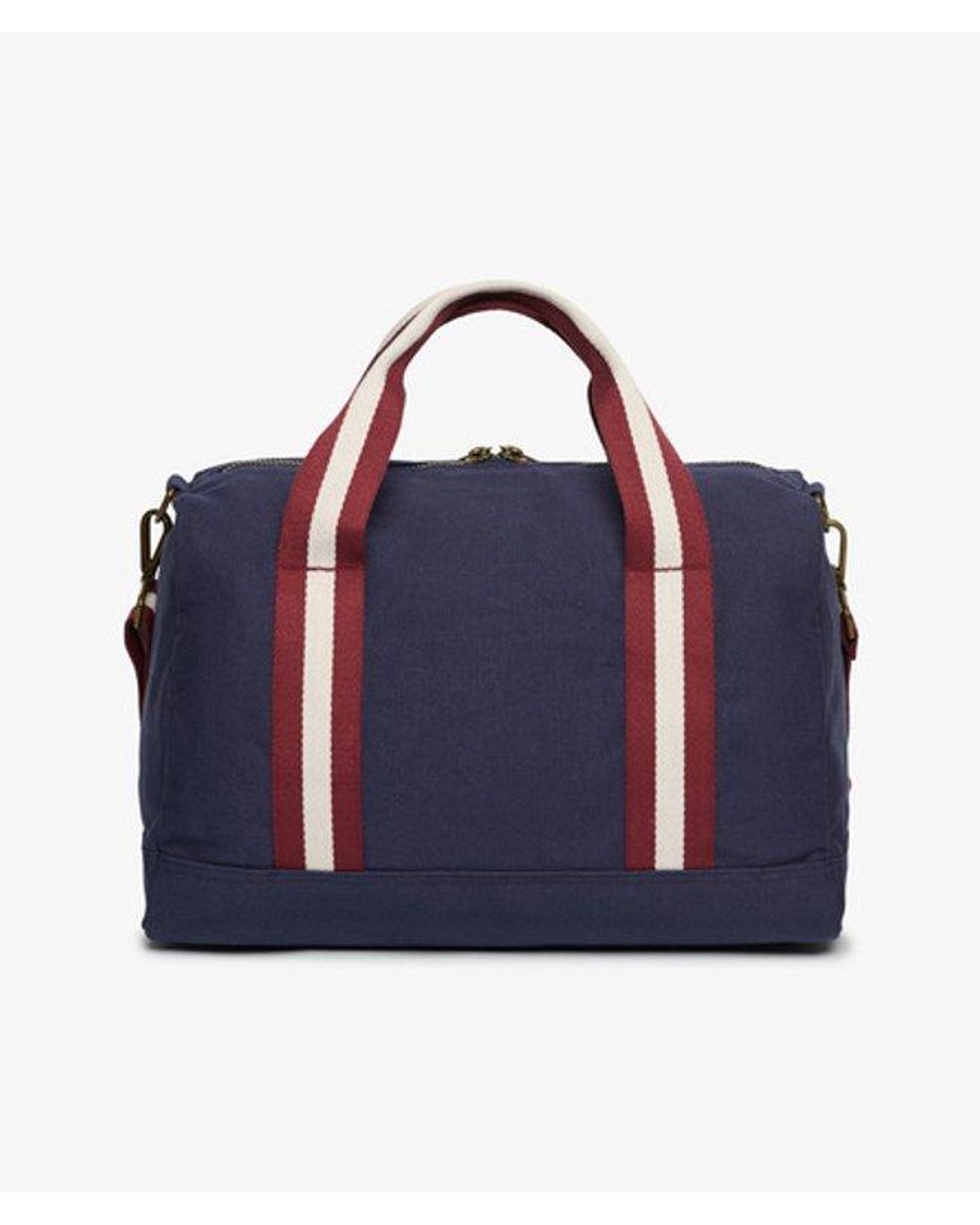 Superdry Blue & Co Athletic Essentials Carry On Bag for men
