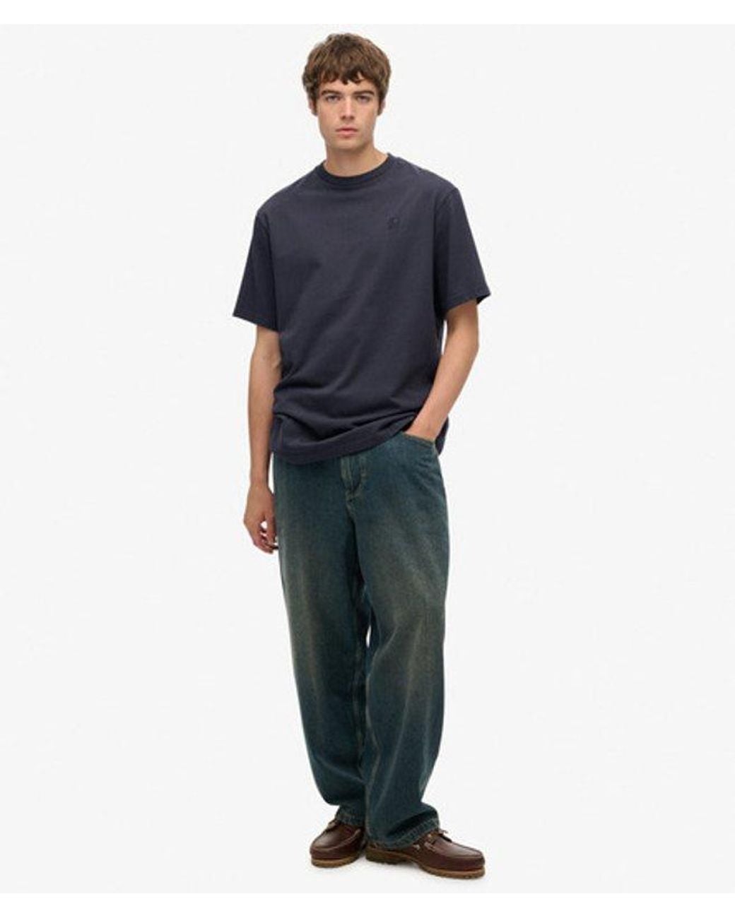 Superdry Blue & Co Oversized T-shirt for men