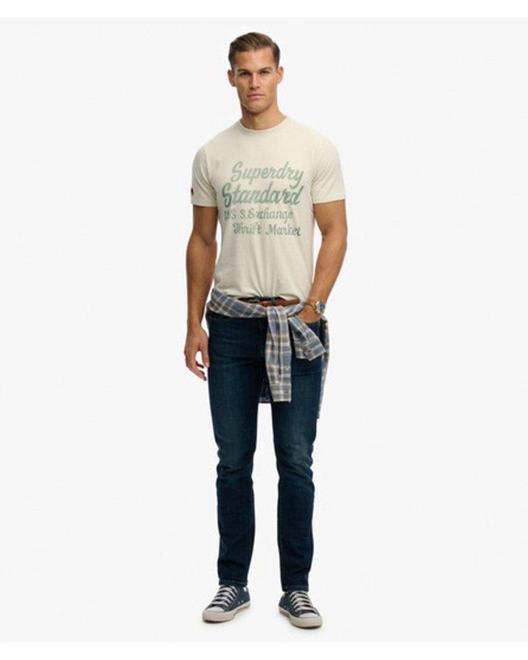 Superdry Natural & Co Industry Worker Relaxed T-shirt for men