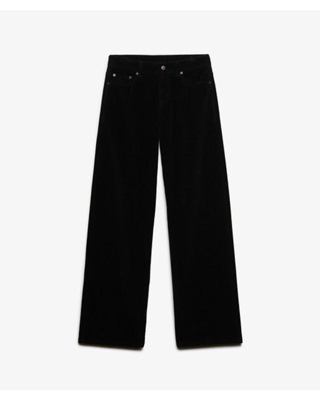Superdry Red & Co Mid Rise baggy Corduroy Trousers