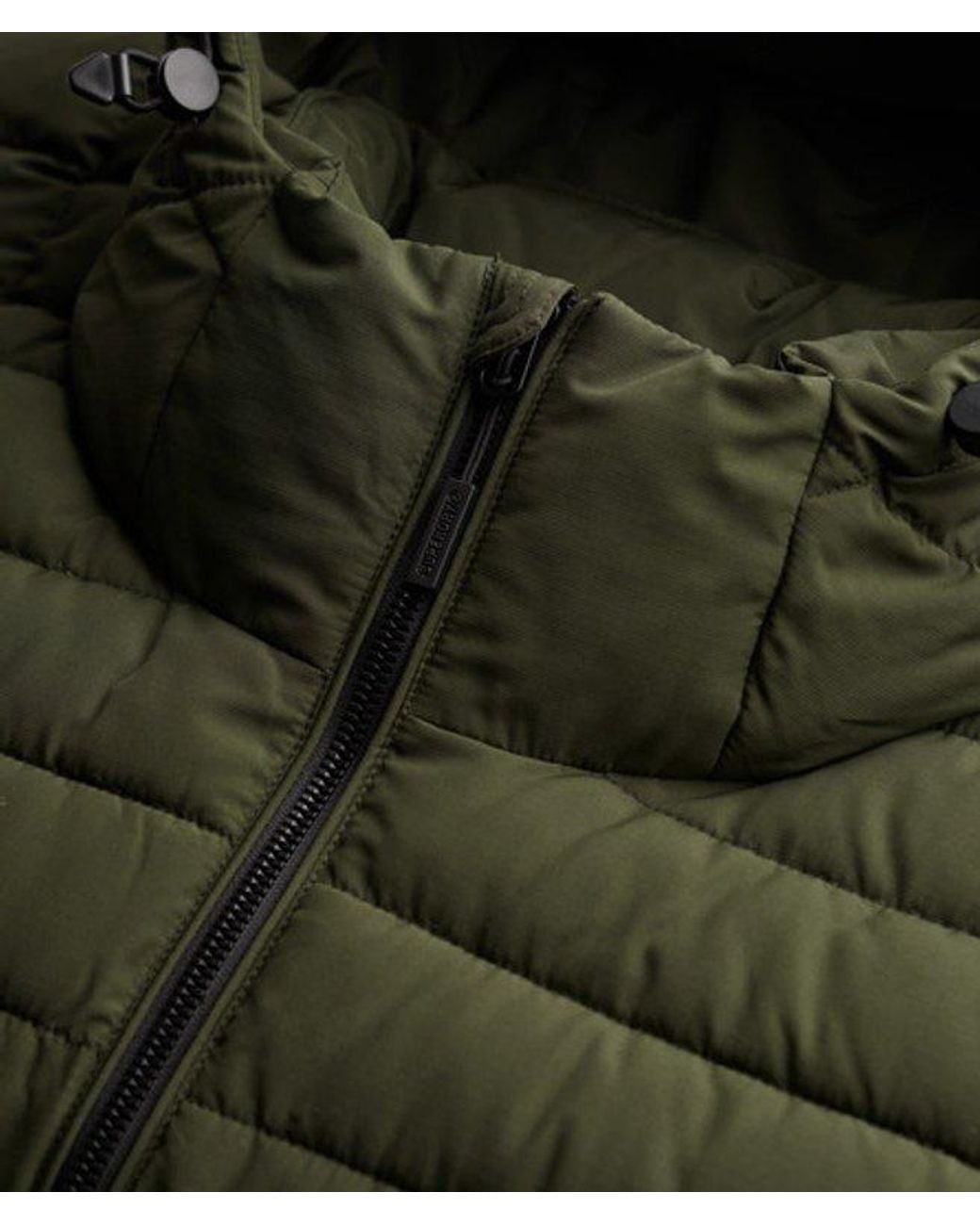 Superdry Green Hooded Fuji Jacket for men