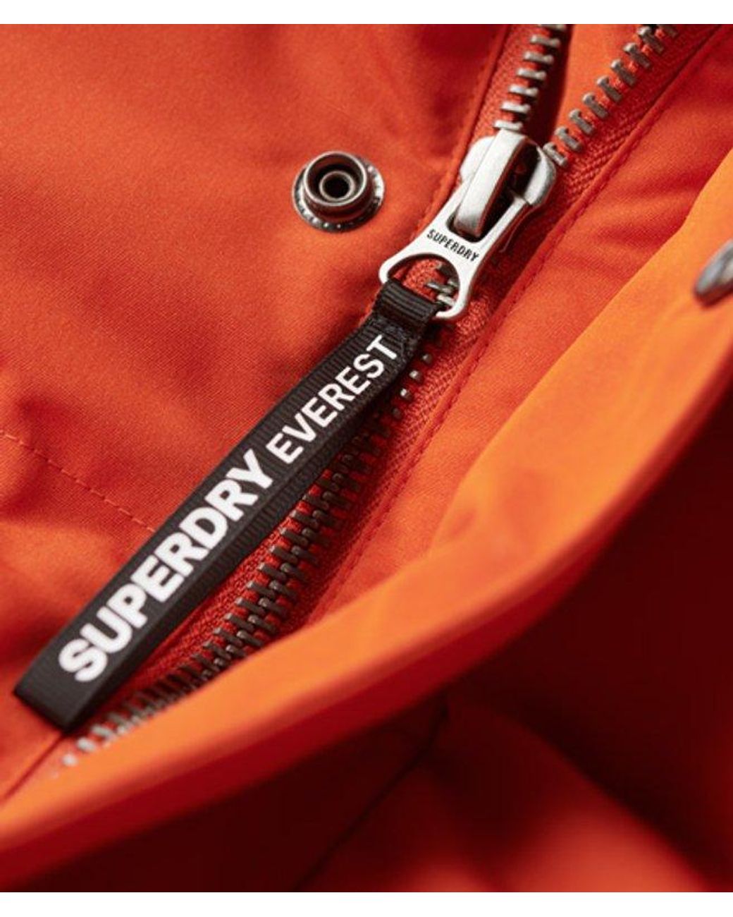 Superdry Orange & Co Everest Short Hooded Puffer Jacket for men