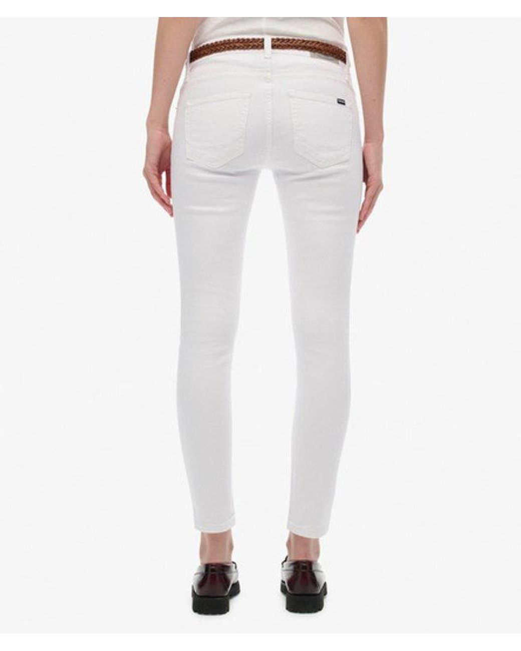Superdry White & Co Mid Rise Skinny Jeans
