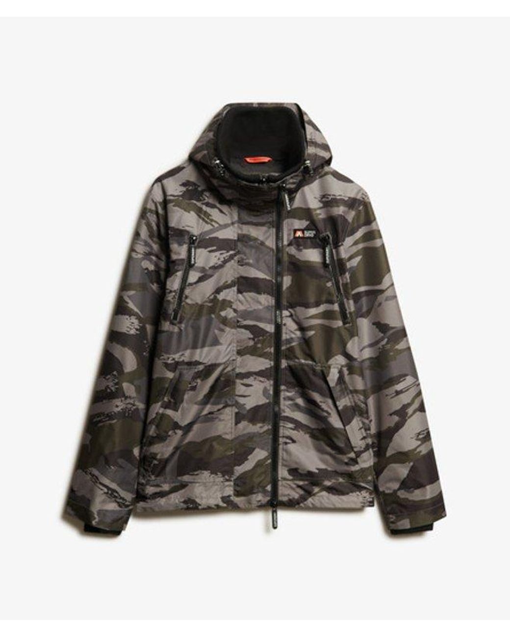 Superdry Black & Co Classic Camo Print Windbreaker Jacket for men