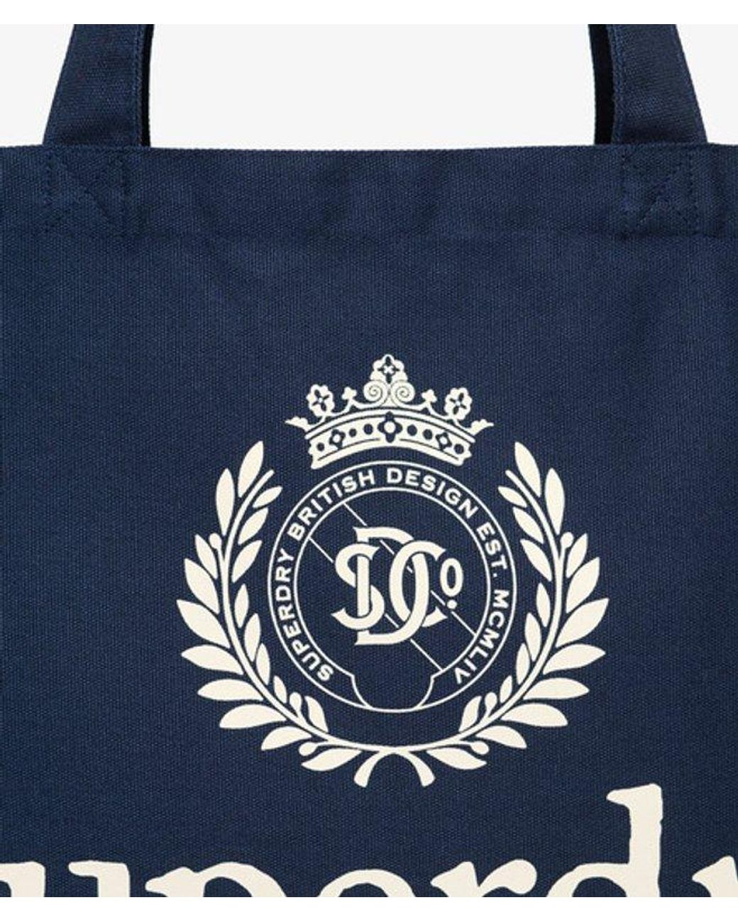 Superdry Blue & Co Tote