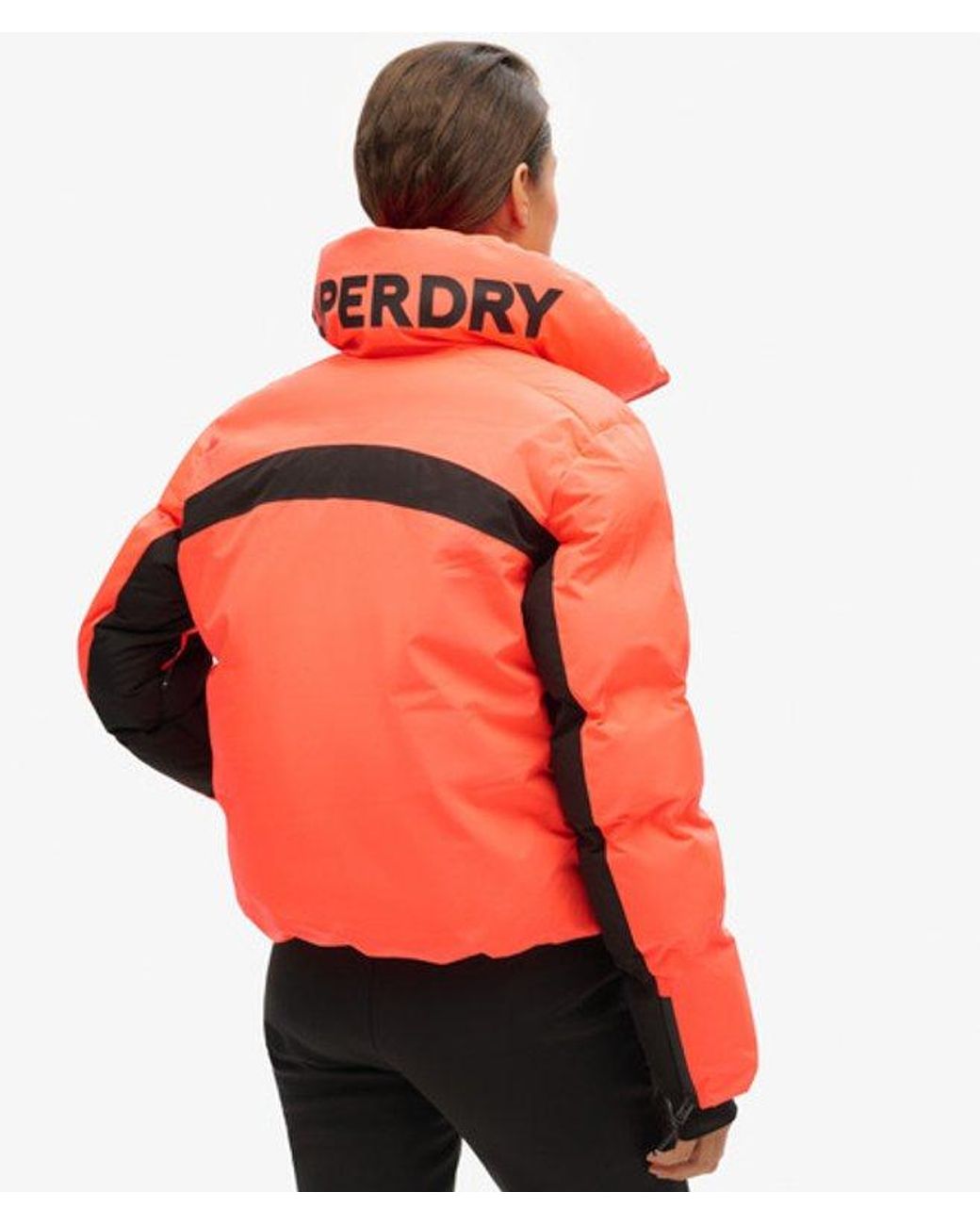 Superdry Red & Co Ski Slalom Puffer Jacket